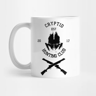 Cryptid Hunting Club (Black) Mug